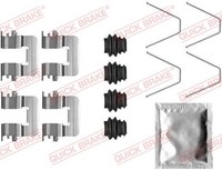 Quick Brake ZubehöRsatz Scheibenbremsbelag 109-0046 FüR Adam M13 Kia Opel Lpg Jf