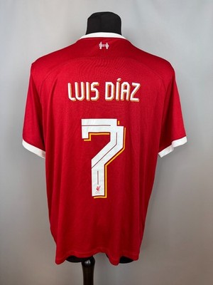LIVERPOOL 2023 2024 LUIS DIAZ HOME SHIRT FOOTBALL SOCCER JERSEY