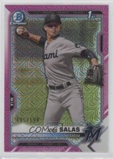 2021 Bowman Chrome Prospects Mega Box Pink Mojo Refractor /199 Jose Salas 19cq