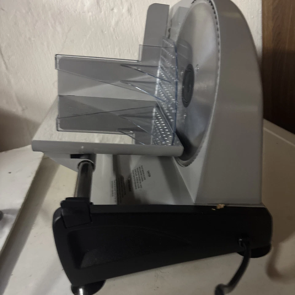 Cortadora de carne eléctrica Ostba SL518-1 120V 150W probada para el hogar Foto 2 de 4