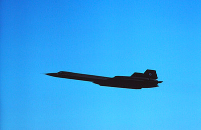 Original Farbdia SR-71A Blackbird 17972 von 9 SRW US Air Force