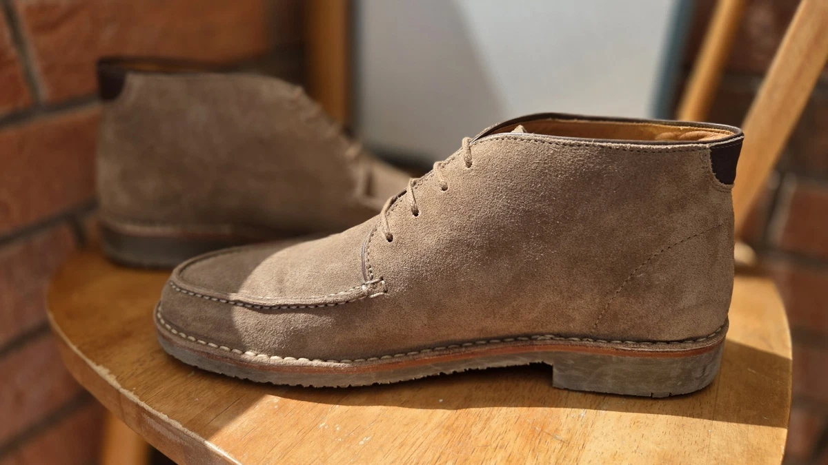 Russell & Bromley Boots Men 8 Brown Leather Chukka Desert Ankle‎ Dress Shoes Stepping into Autumn with @hushpuppiesshoesuk Russell  main image 3