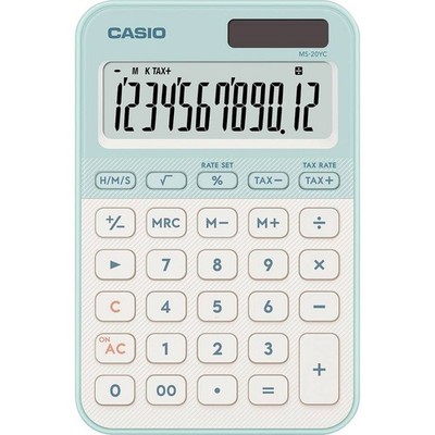 Casio Tischrechner Hellgrün (B x H x T) 101 x 18 x 154.5 mm