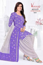 Pakistan Punjabi Synthetic Indian Designer Readymade Salwar Kameez Crepe Suit