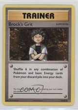 Brock's Grit Pokémon XY Evolutions 20th Anniversary #74
