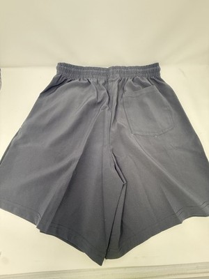 JUMP START PERFORMANCE TRAINING SHORTS ZIPPER POCKETS - SIZE: MEN M - CHARCOAL