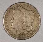 1890-O Morgan SILVER One-Dollar Coin, Very Good Condition