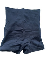 Maidenform Firm Control High Waist Shapewear Boyshorts Small Black Tummy Control
