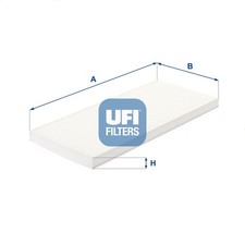 UFI Innenraumfilter 53.024.00 Partikelfilter für FIAT PUNTO LANCIA Van BARCHETTA