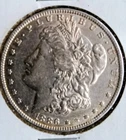 1886 Philadelphia Silver Morgan Dollar Circulated