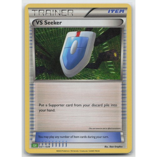 VS Seeker (CLV) Holo Trading Card Game Classic 031/034 Holo Rare NM Pokemon