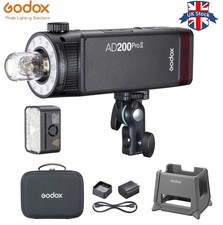 GODOX AD200Pro II TTL Pocket Flash Strobe Light with AD200PRO-PC Protective Case