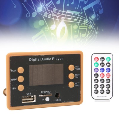 BT Decoding Board Stereo Hands Free Call Multifunction MP3 Decoder Board For CB