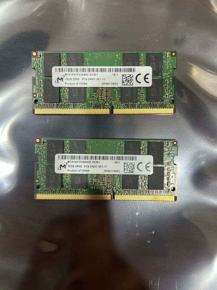 Micron PC4-19200 (DDR4-2400) Bus Speed Computer RAM 16 GB Capacity