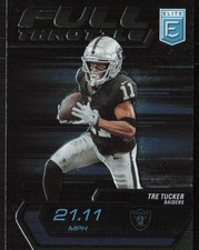 2024 Donruss Elite #18 Tre Tucker Full Throttle Green