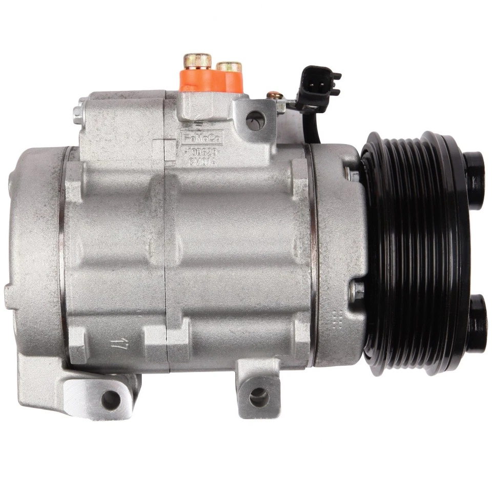 Compresor de aire acondicionado con embrague para Ford F-450 F-550 Super Duty 2008-2010 Foto 4 de 4