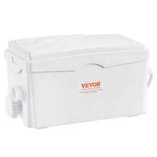 350W 6000L/h 23ft/7m 3-inlet macerator pump for sink shower tub laundry