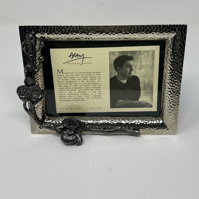 Michael Aram Black Orchid 5 x 7 Photo Picture Frame