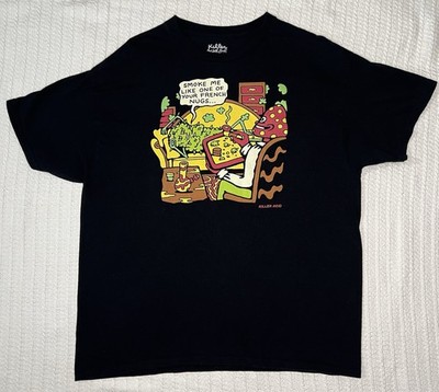 Killer Acid  Smoke Me Like One Of Your French Nugs  T-Shirt XL 23  X 28 