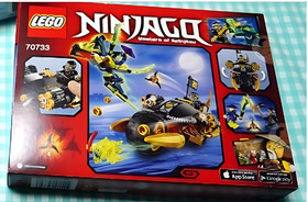 Lego 70733 Ninjago Blaster Bike Set Brand New Sealed Retired Rare Original