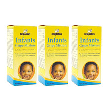 Benjamin Infants Gripe Water Mixture 60 ml Pack of 3 
