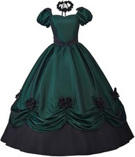 Women'S Southern Belle Dress Civil War Southern Belle Ball Gown Gothic Victorian