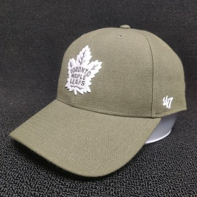 '47 Toronto Maple Leafs Dad Hat Strapback Olive One Size NHL