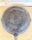 Vintage Griswold Large Logo #14 Cast Iron Skillet 718 B Full Heat Ring 1924-1940