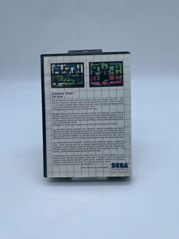 FANTASY ZONE THE MAZE - Sega Master System - OVP + Anleitung - Bild 2 von 2