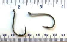 100 GT 8299 2X strength Black Chrome Octopus Fish Hooks size 3/0 - 100 Hooks