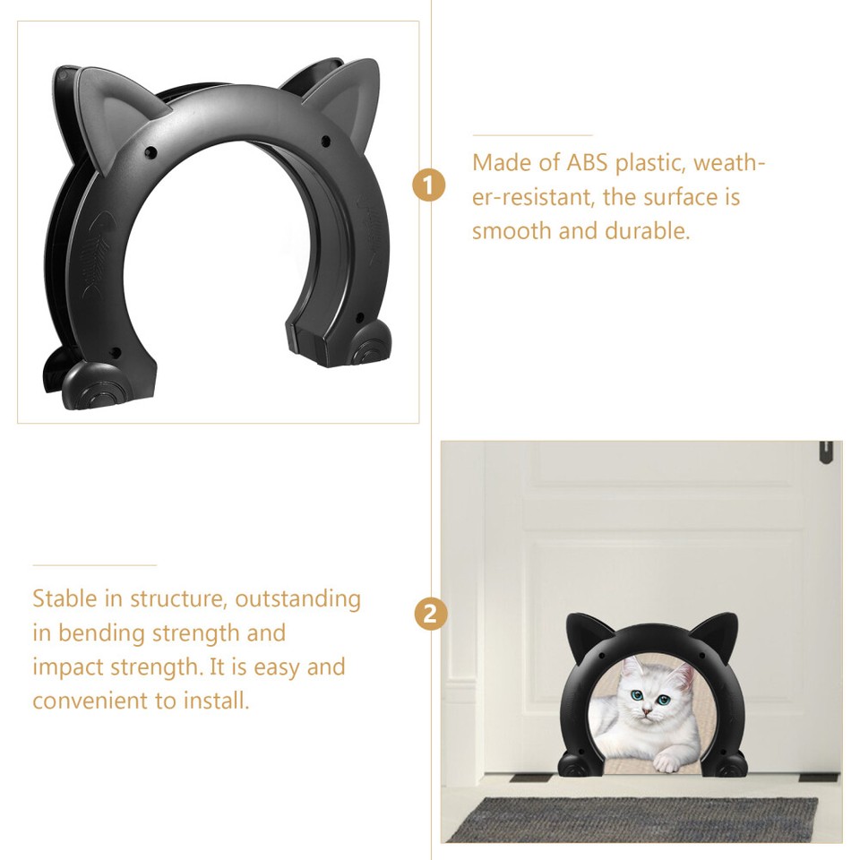 Cat' Pet Door Dog Door Tunnel Extender Cat Interior Door Cat Portal eBay