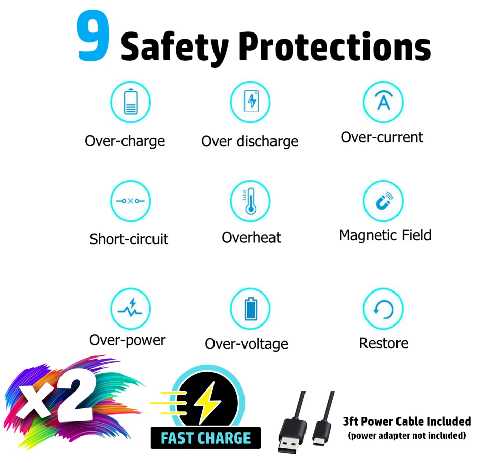 Griffin 2 Pack Wireless Fast Charger Stand Dock for Apple iPhone 15 14 13 12 11 - Image 3 of 4