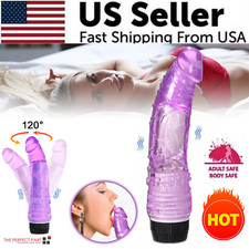 Multispeed Vibrator G Spot Dildo Rabbit Female Adult Sex Toy Waterproof Massager
