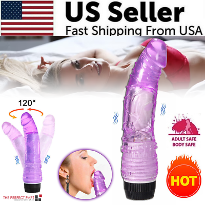 Vibrateur Multispeed Pour Femme - Stimulation G-Spot, étanche, Rechargeable USB, Violet