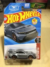 HOT WHEELS 34 FORD MUSTANG GTD SILVER