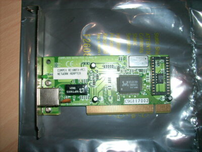 COMPEX RE100TX-PCI RTL8139B Fast Ethernet PCI LAN Adapter Karte Computer Windows