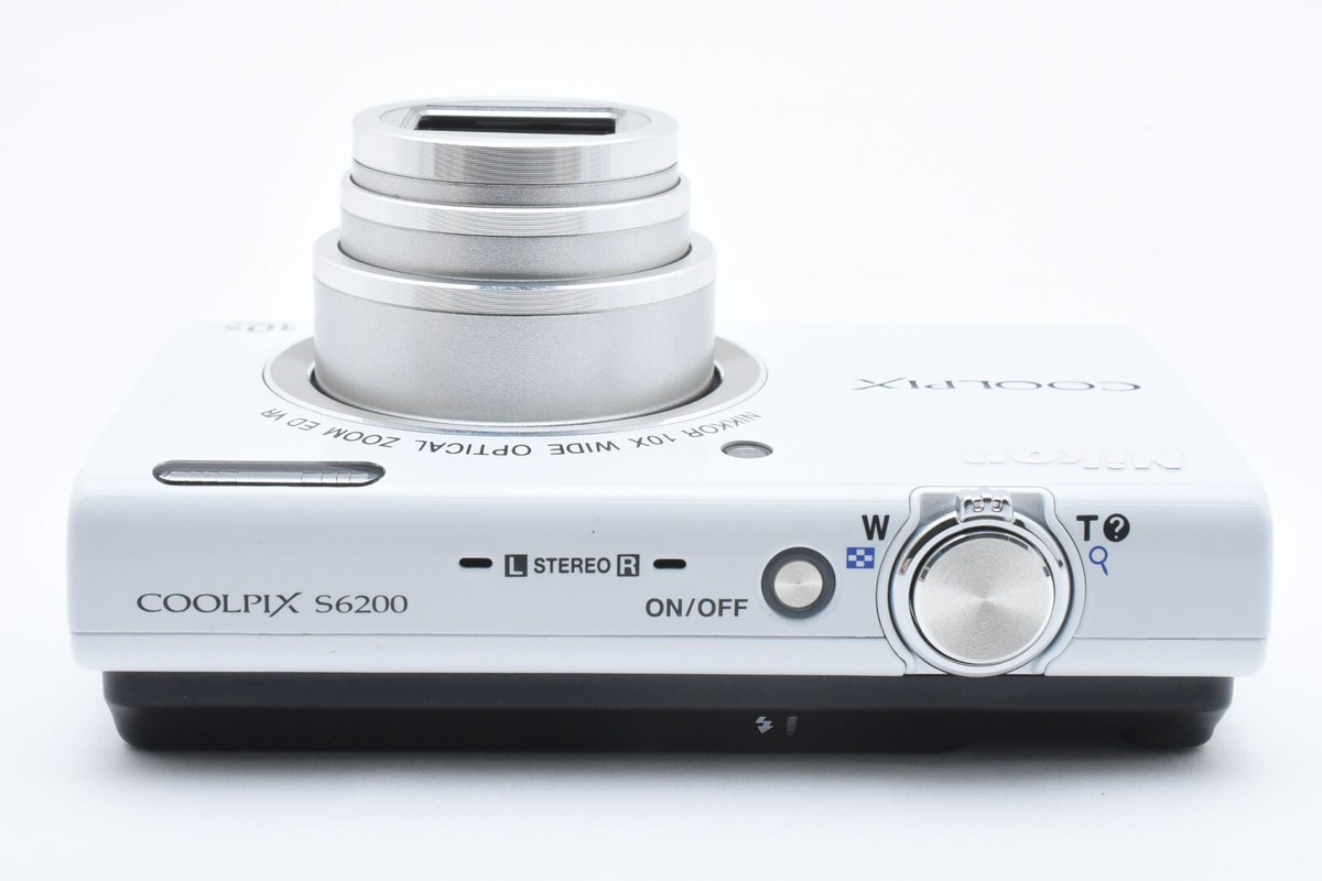 Nikon COOLPIX S6200 ホワイト Amazon | Nikon デジタルカメラ COOLPIX (クールピクス) S6200