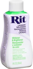 Rit Dye Laundry Treatment Whitener and Brightener, 8 fl oz