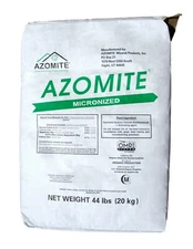 44 Pounds AZOMITE Volcanic Rock Dust Powder 67 Trace Minerals Fertilizer