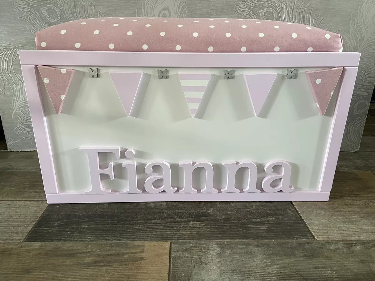 Personalised toy box sale ebay
