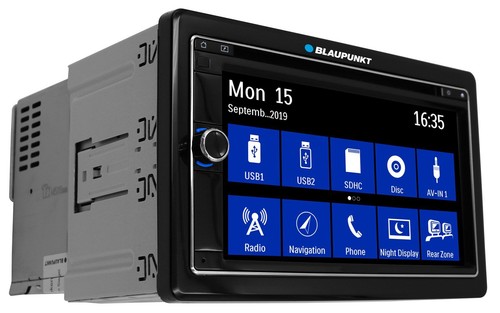 Blaupunkt Bluetooth DAB 2DIN USB DVD MP3 Autoradio für Mitsubishi Eclipse 4G 05- - Bild 4 von 9