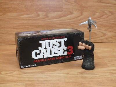 Just Cause 3 Grapple Hook Memo Clip Nerd Block Square Enix 