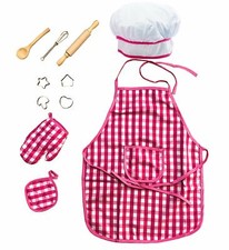 Deluxe Kids Chef Set - Little Chef Role Play 11 Piece Set