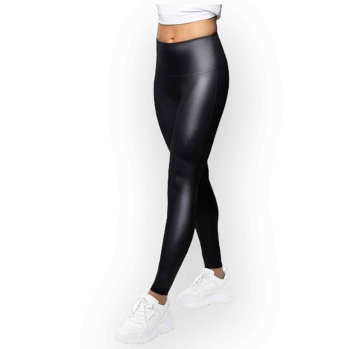Jane and Bleecker High Rise Faux Leather Leggings Black 310M eBay