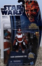 Star Wars The Clone Wars Clone Commander Fox CW18 Coruscant Shock Trooper