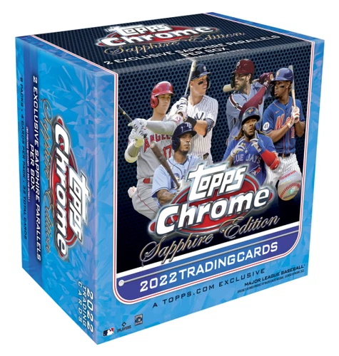 2022 Topps Chrome Sapphire Box (Pre-Sale) Qty. Available