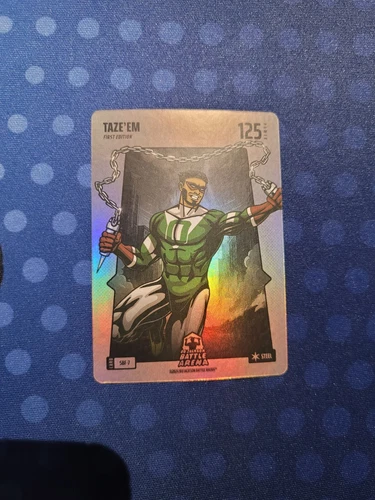 2024 Bo Jackson Battle Arena Taze’em Silver Battle Foil SBF-7