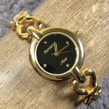 Armitron Now Women 75/3891GP Dress Gold Stainless Steel 24mm Quartz Watch 7"