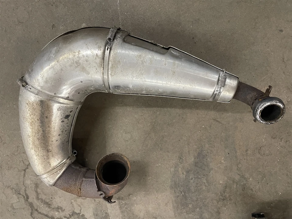 Arctic Cat ZR 6000 El Tigre M XF SnoPro 14 15 16 17 2014 2015 OEM Exhaust Pipe - Image 4 of 4