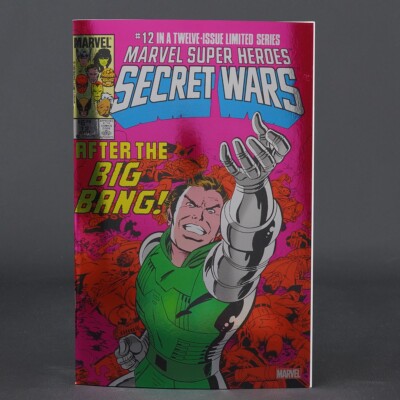 Marvel Super Heroes SECRET WARS #12 Facsimile Foil Marvel Comics 2024 SEP241042